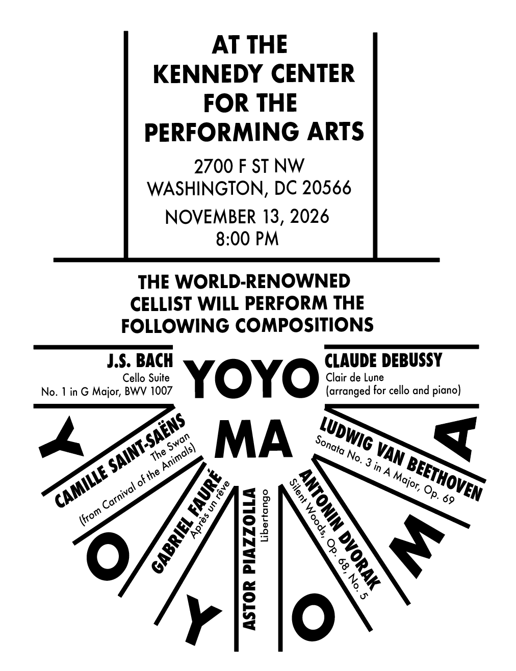 Yo Yo Ma Poster